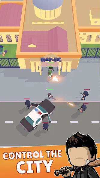 Взлом Merge Gangster Heist vs Police (Мердж Гангстер Хейст)  [МОД Unlocked] — полная версия apk на Андроид screen 4