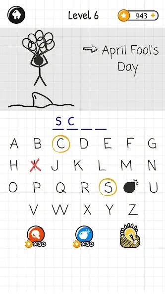 Взломанная Hangman Words:Two Player Games  [МОД Unlocked] — полная версия apk на Андроид screen 5