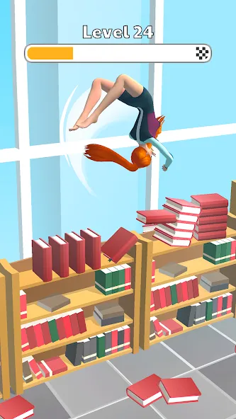 Скачать взлом Human Flip: Jump Master Game (Хуман Флип)  [МОД Mega Pack] — последняя версия apk на Андроид screen 4