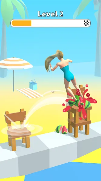 Скачать взлом Human Flip: Jump Master Game (Хуман Флип)  [МОД Mega Pack] — последняя версия apk на Андроид screen 5