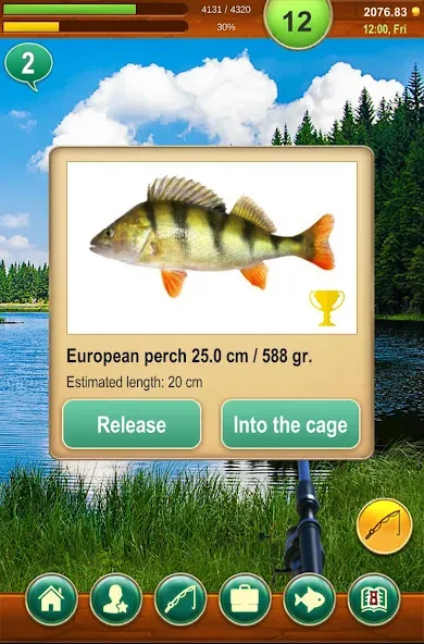 Взломанная Fishing Baron — fishing game  [МОД Unlimited Money] — последняя версия apk на Андроид screen 3