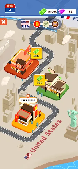 Взломанная Burger Please!  [МОД Меню] — последняя версия apk на Андроид screen 5