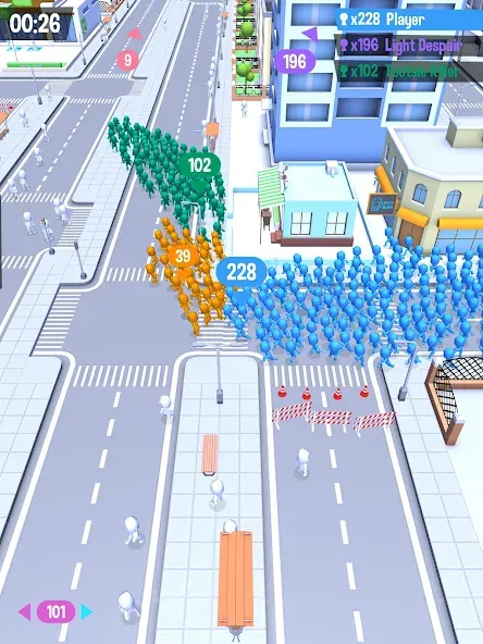 Взломанная Crowd City (Крауд Сити)  [МОД Mega Pack] — стабильная версия apk на Андроид screen 5