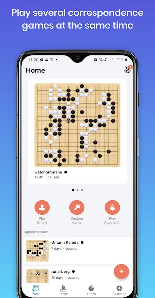 Взлом Sente — Online GO (Сенте)  [МОД Бесконечные монеты] — последняя версия apk на Андроид screen 1