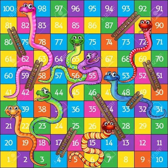 Взломанная Snake and ladder (Змеи и лестницы)  [МОД Много денег] — стабильная версия apk на Андроид screen 4