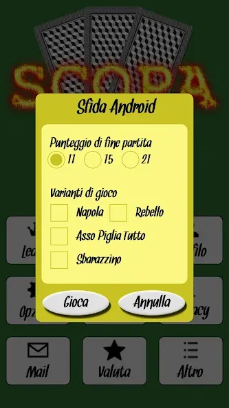 Взлом Scopa (Скопа)  [МОД Меню] — стабильная версия apk на Андроид screen 3