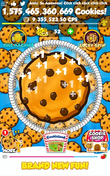 Взлом Cookie Clickers 2 (С  2)  [МОД Много денег] — последняя версия apk на Андроид screen 1