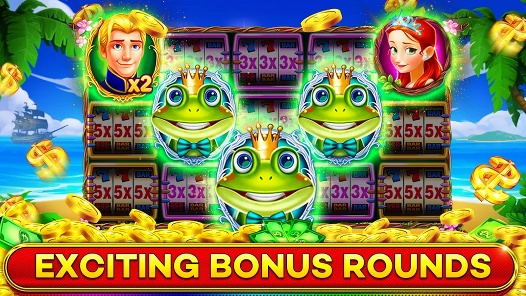 Скачать взлом Jackpot Boom Casino Slot Games (Джекпот Бум Казино Игры на Слотмашинах)  [МОД Бесконечные монеты] — последняя версия apk на Андроид screen 5