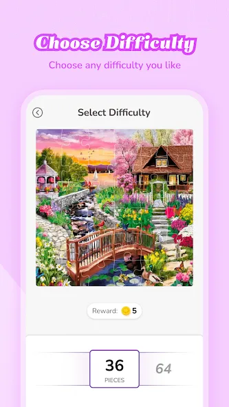 Скачать взлом Fantasy Jigsaw — HD Puzzle (Фэнтези Пазл)  [МОД Много монет] — стабильная версия apk на Андроид screen 2