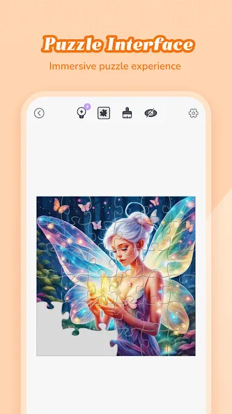 Скачать взлом Fantasy Jigsaw — HD Puzzle (Фэнтези Пазл)  [МОД Много монет] — стабильная версия apk на Андроид screen 4