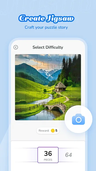 Скачать взлом Fantasy Jigsaw — HD Puzzle (Фэнтези Пазл)  [МОД Много монет] — стабильная версия apk на Андроид screen 5