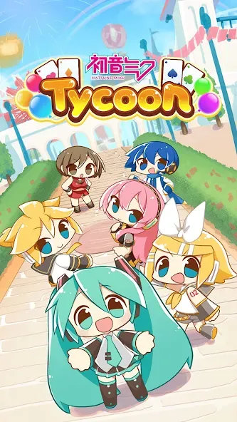 Взломанная Hatsune Miku Tycoon (Хацуне Мику Тайкун)  [МОД Много монет] — полная версия apk на Андроид screen 1