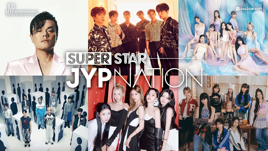 Скачать взломанную SUPERSTAR JYPNATION (УПЕРСТАР НЭЙШН)  [МОД Menu] — полная версия apk на Андроид screen 1