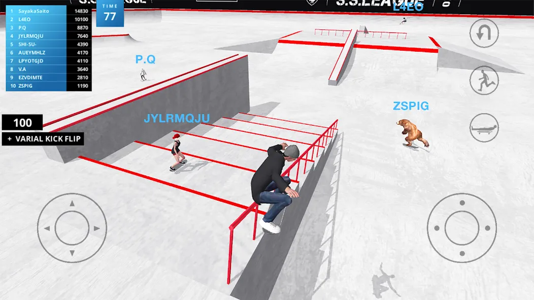 Взлом Skate Space (Скейт Спейс)  [МОД Много монет] — полная версия apk на Андроид screen 1