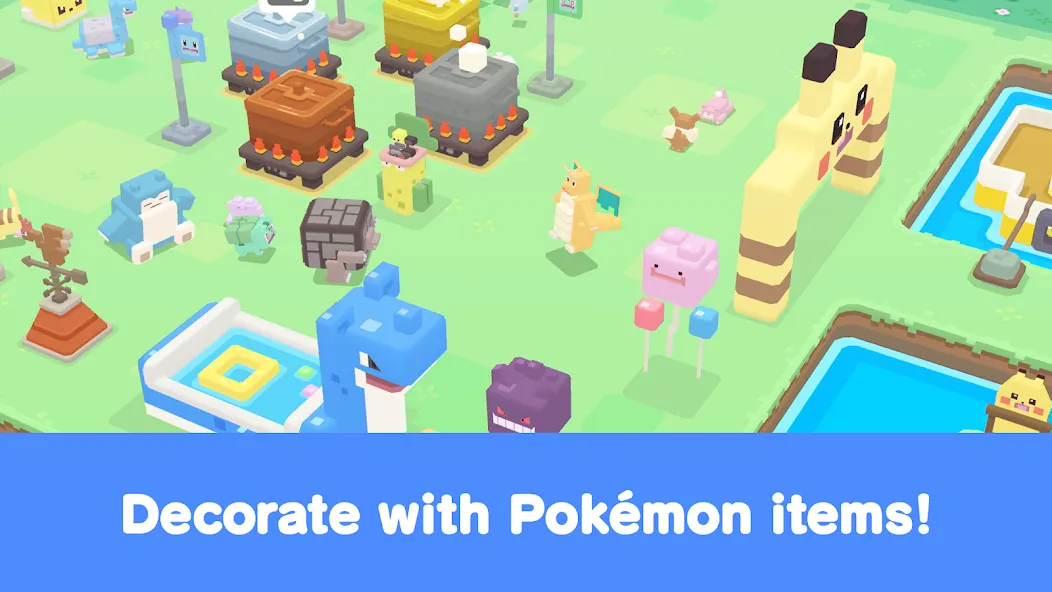 Скачать взлом Pokémon Quest  [МОД Unlocked] — стабильная версия apk на Андроид screen 4