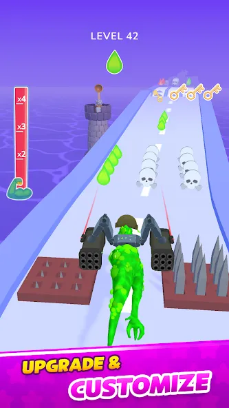 Взлом Dino Evolution Run 3D (Дино Эволюция Ран 3Д)  [МОД Unlocked] — полная версия apk на Андроид screen 2