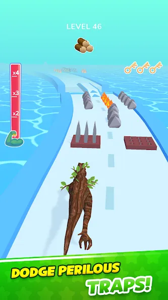 Взлом Dino Evolution Run 3D (Дино Эволюция Ран 3Д)  [МОД Unlocked] — полная версия apk на Андроид screen 5