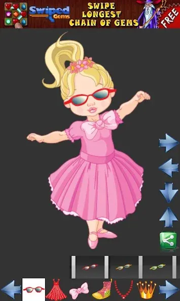 Взлом Dress up Princess for kids  [МОД Menu] — последняя версия apk на Андроид screen 4