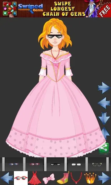 Взлом Dress up Princess for kids  [МОД Menu] — последняя версия apk на Андроид screen 5