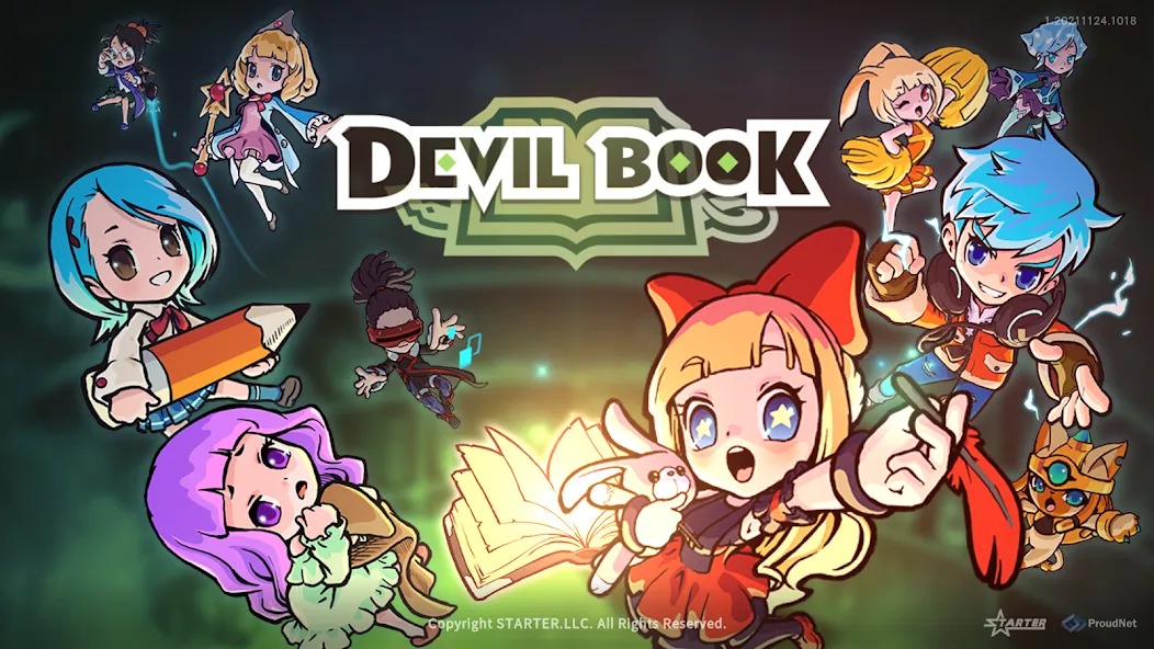 Скачать взлом Devil Book: Hand-Drawn MMO (Дэвил Бук)  [МОД Unlimited Money] — полная версия apk на Андроид screen 1