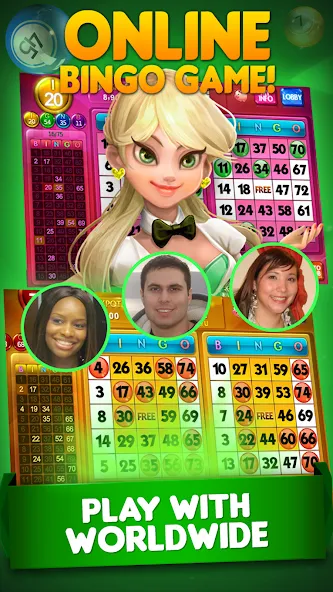 Скачать взлом Bingo City 75 : Bingo & Slots (Бинго Сити 75)  [МОД Меню] — стабильная версия apk на Андроид screen 2