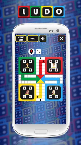 Взлом Ludo Star — Classic King Ludo (Лудо Стар)  [МОД Много монет] — стабильная версия apk на Андроид screen 5