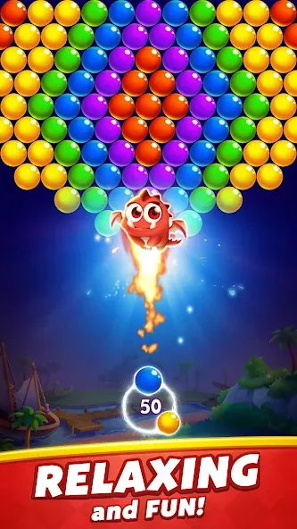 Взломанная Bubble Shooter  [МОД Бесконечные монеты] — стабильная версия apk на Андроид screen 4