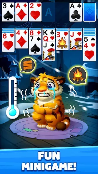 Скачать взломанную Solitaire Zoo  [МОД Mega Pack] — стабильная версия apk на Андроид screen 2