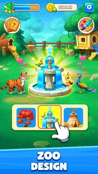 Скачать взломанную Solitaire Zoo  [МОД Mega Pack] — стабильная версия apk на Андроид screen 5