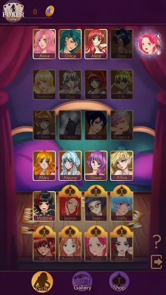 Скачать взлом Sexy Poker (Сексуальный покер)  [МОД Много монет] — полная версия apk на Андроид screen 2