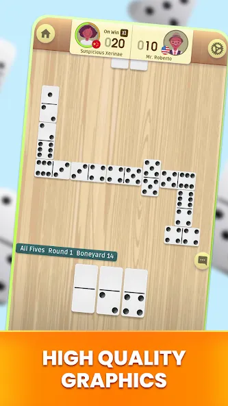 Взлом Dominoes: Classic Dominos Game  [МОД Много монет] — стабильная версия apk на Андроид screen 2