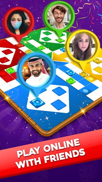 Взломанная Ludo Lush-Game with Video Call (Людо Луш)  [МОД Unlocked] — последняя версия apk на Андроид screen 4