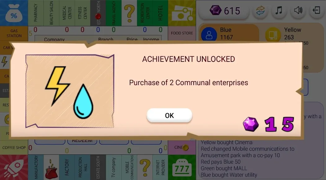 Взломанная Monopolist Business Dice Board  [МОД Mega Pack] — полная версия apk на Андроид screen 5