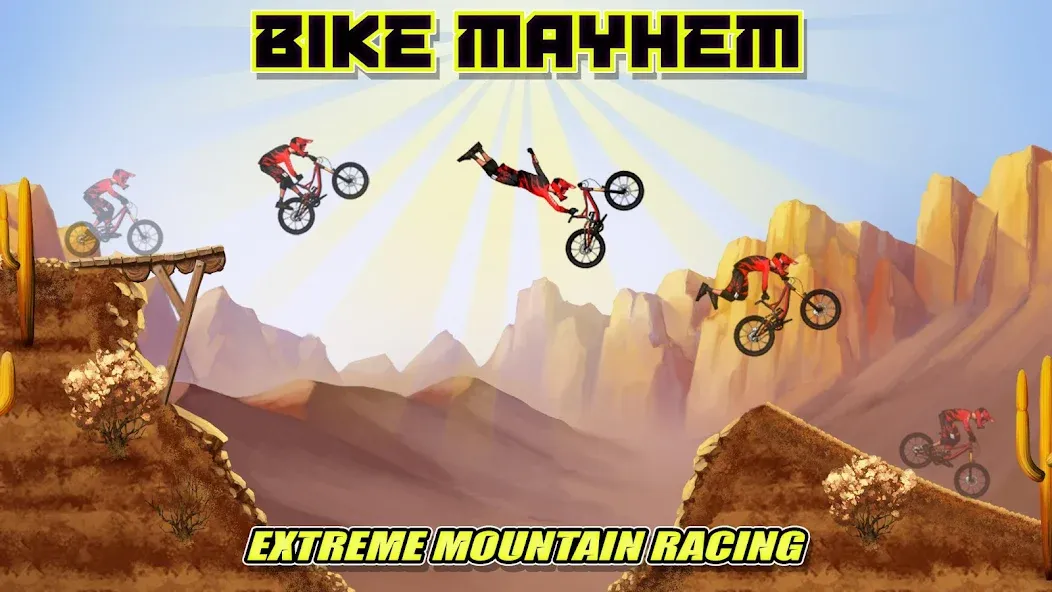 Взломанная Bike Mayhem Free (Байк Мейхем Фри)  [МОД Menu] — стабильная версия apk на Андроид screen 5