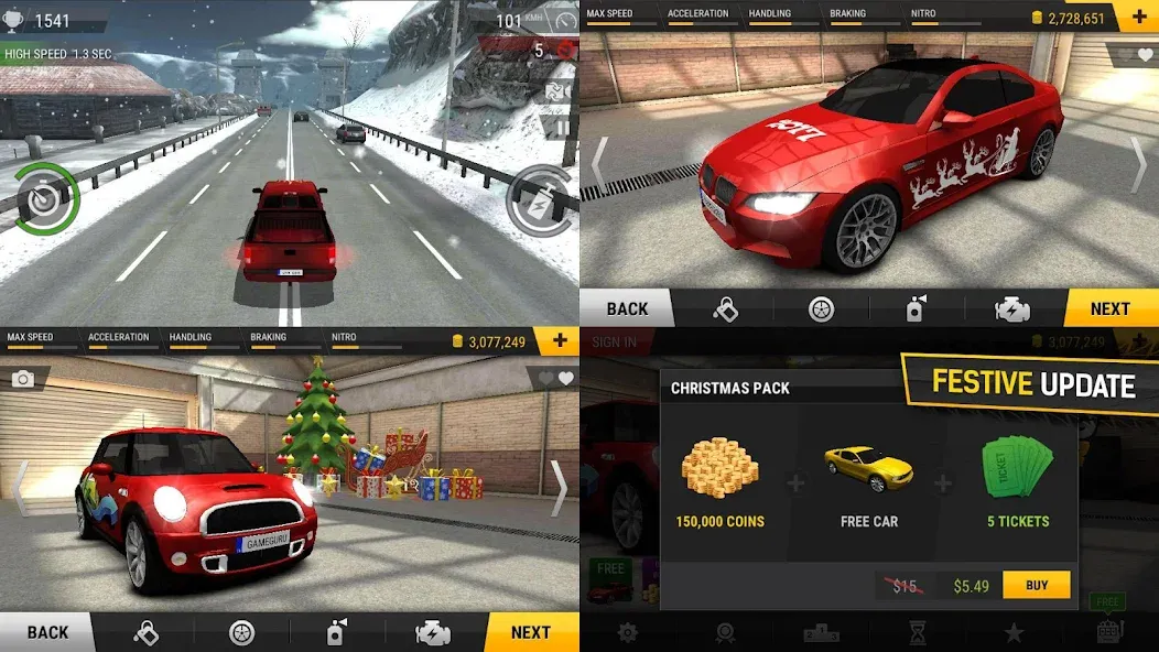 Взломанная Racing Fever (Рейсинг Фивер)  [МОД Много денег] — последняя версия apk на Андроид screen 4