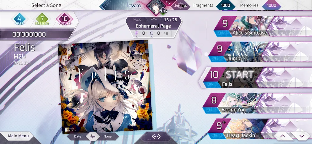 Взломанная Arcaea (Аркэя)  [МОД Меню] — стабильная версия apk на Андроид screen 3