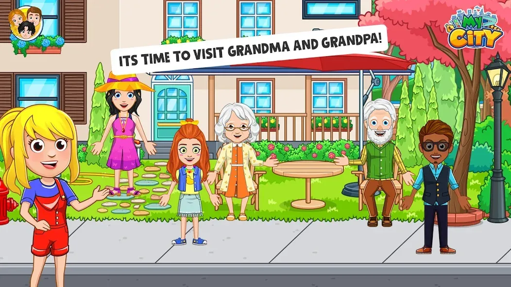 Скачать взлом My City : Grandparents Home (Мой город)  [МОД Menu] — полная версия apk на Андроид screen 1