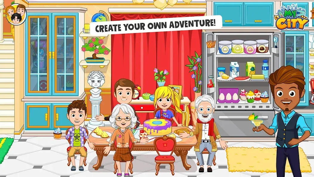 Скачать взлом My City : Grandparents Home (Мой город)  [МОД Menu] — полная версия apk на Андроид screen 2