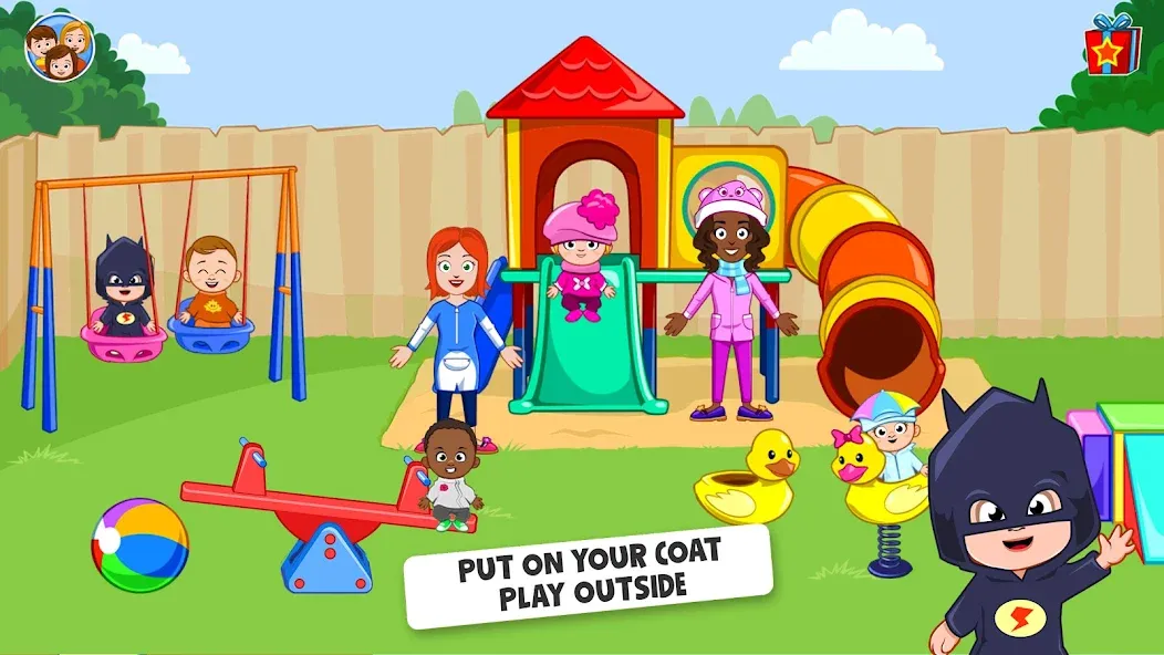 Взлом My Town : Daycare Game  [МОД Меню] — последняя версия apk на Андроид screen 1