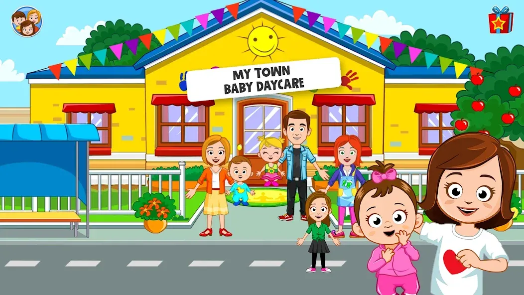 Взлом My Town : Daycare Game  [МОД Меню] — последняя версия apk на Андроид screen 2