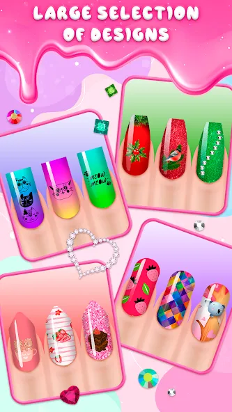 Взлом Nail Salon  [МОД Mega Pack] — полная версия apk на Андроид screen 5