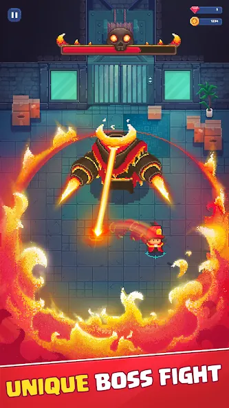 Скачать взлом Firefighter: pixel shooter  [МОД Mega Pack] — полная версия apk на Андроид screen 4