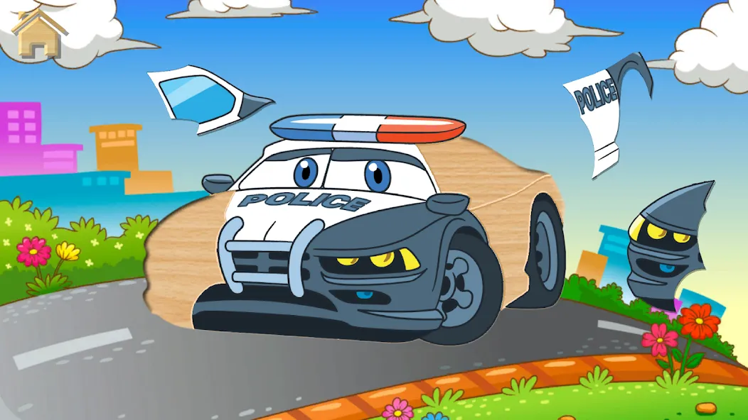 Скачать взломанную Car Puzzles for Toddlers  [МОД Меню] — последняя версия apk на Андроид screen 2