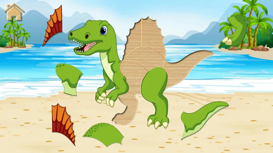 Взлом Dino Puzzle  [МОД Menu] — стабильная версия apk на Андроид screen 5