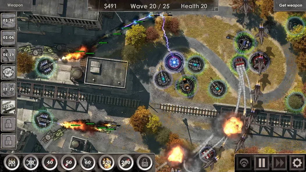 Взломанная Defense Zone 3 HD (Дефенс Зон 3 )  [МОД Много денег] — стабильная версия apk на Андроид screen 2