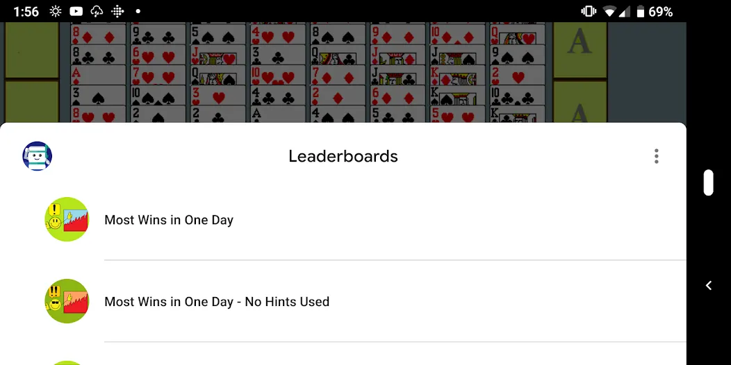 Взломанная FreeCell with Leaderboards (Фрикел с таблицей лидеров)  [МОД Unlocked] — стабильная версия apk на Андроид screen 3