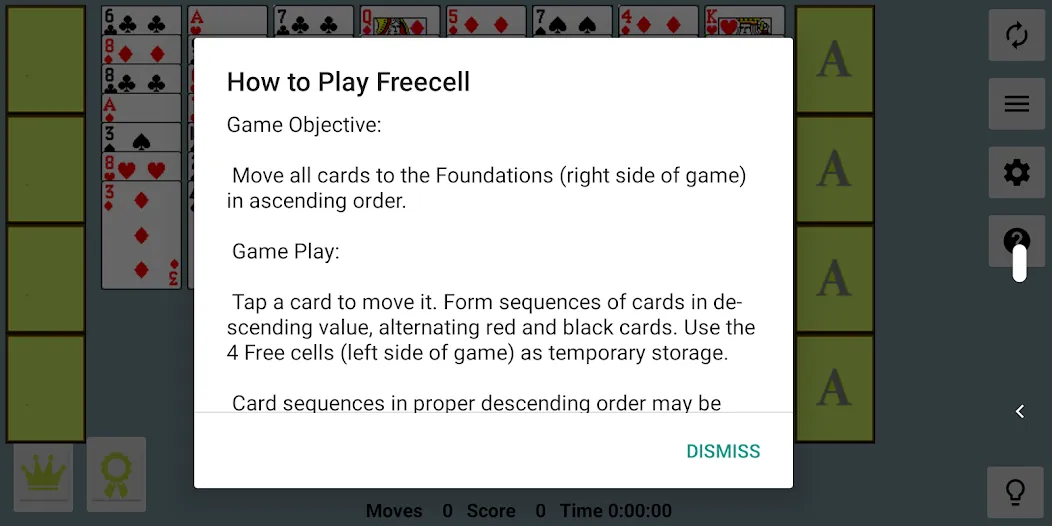 Взломанная FreeCell with Leaderboards (Фрикел с таблицей лидеров)  [МОД Unlocked] — стабильная версия apk на Андроид screen 5