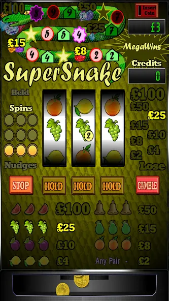 Скачать взлом Super Snake Slot Machine  [МОД Все открыто] — полная версия apk на Андроид screen 2