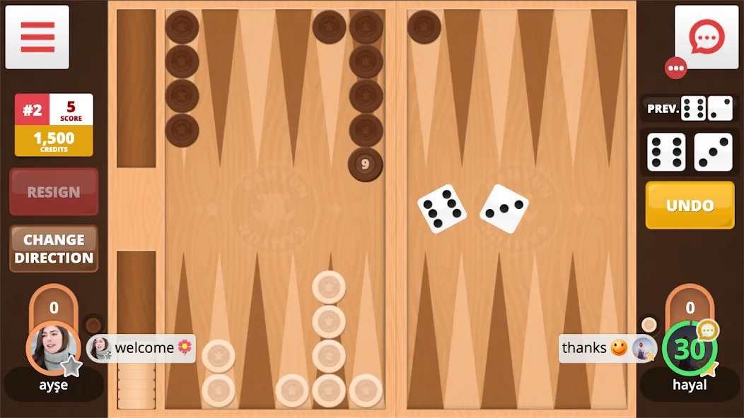 Скачать взлом Backgammon Online (Тавла Онлайн)  [МОД Много монет] — полная версия apk на Андроид screen 2