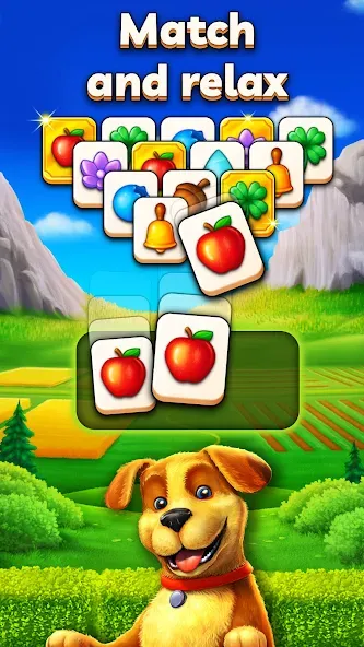 Взломанная Joey's Farm — Tile Match  [МОД Mega Pack] — последняя версия apk на Андроид screen 1